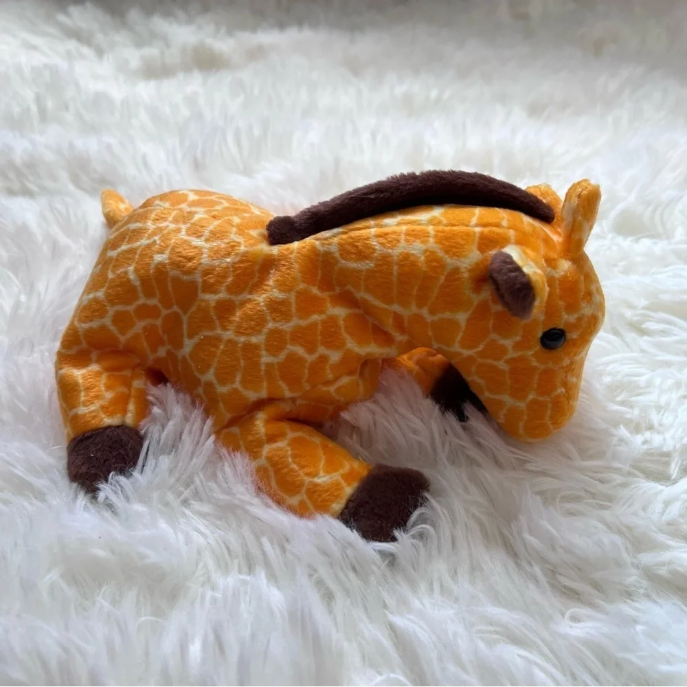 TY Beanie Baby Vintage 1995 Twigs Giraffe with Original Tag Attached